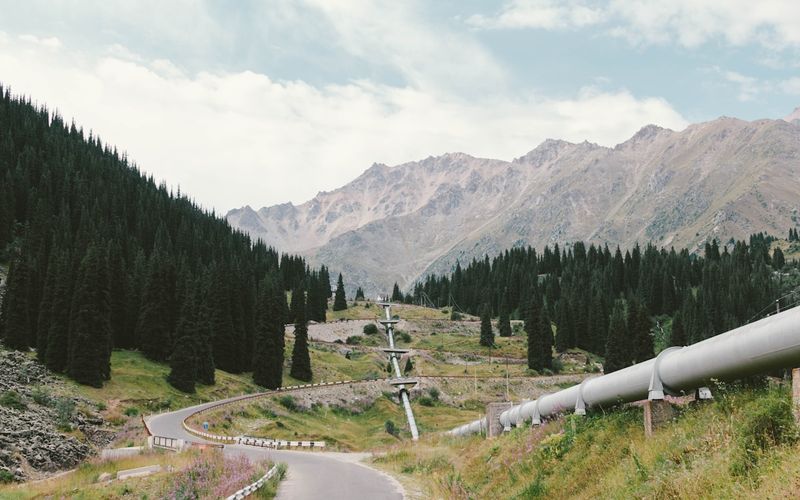 カザフスタンの風景